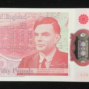 1105-2 B1105-GREAT BRITAIN-2024英國塑膠鈔票-50 Pounds(B)
