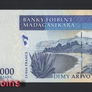 B1115-MADAGASCAR-ND (2003-2015)馬達加斯加紙幣,5.000(332)