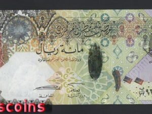 B1118-QATAR-ND (2007)卡達鈔票-100 Riyal(B)