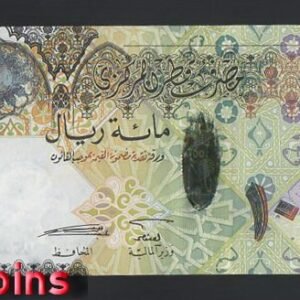 1118-1 B1118-QATAR-ND (2007)卡達鈔票-100 Riyal(B)