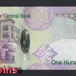 1118-2 B1118-QATAR-ND (2007)卡達鈔票-100 Riyal(B)