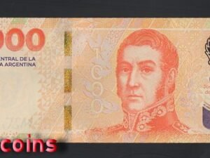 B1121-Argentina-ND (2023)阿根廷紙鈔-1000 Pesos（612）