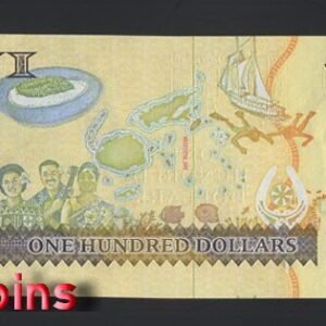 1124-2 B1124-FIJI-ND (2007)斐濟紙幣-100 Dollars(BO)
