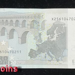 1134-2 B1134-EUROPEAN CENTRAL BANK-2002歐盟紙幣-5euro二簽(1013)