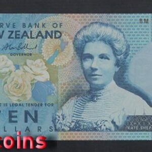 1138-1 B1138-NEW ZEALAND-1999-2013紐西蘭塑膠紙幣,10 Dollars(B)