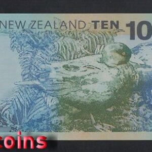 1138-2 B1138-NEW ZEALAND-1999-2013紐西蘭塑膠紙幣,10 Dollars(B)