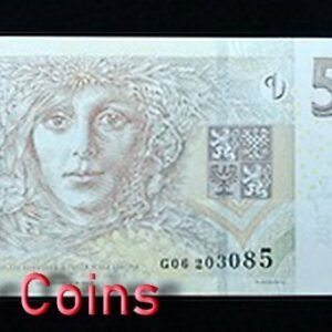 B1145-CZECHIA-2009捷克紙幣,500 Korun(B)