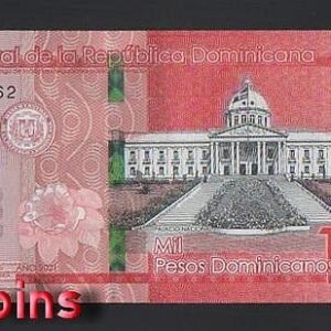 1150-1 B1150-DOMINICAN -2021多明尼加共和國紙幣-1000 Pesos(1432)