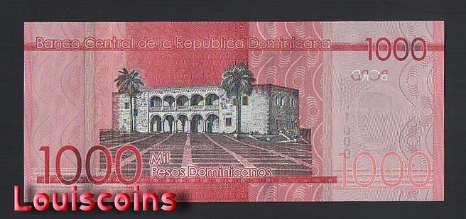 1150-2 B1150-DOMINICAN -2021多明尼加共和國紙幣-1000 Pesos(1432)