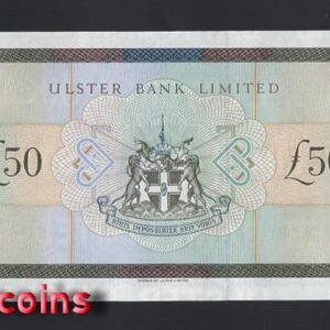B1151-NORTHERN IRELAND-1997北愛爾蘭紙幣50 Pounds(O)