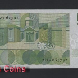 B1155-NETHERLANDS-1966荷蘭紙幣,5 Gulden(O)