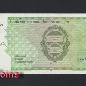 1156-2 B1156-NETHERLANDS ANTILLES-2016荷屬安地列斯紙幣,10(373)