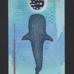 1162-2 B1162-MALDIVES-2015馬爾地夫塑膠紙幣,1000 Rufiyaa(B)
