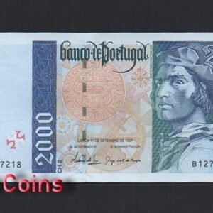 1164-1 B1164-PORTUGAL-1995-2000葡萄牙紙幣,2.000 Escudos(B)