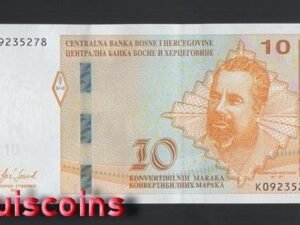 B1172-BOSNIA & HERZEGOVIN2012-24波士尼亞與赫塞哥維納紙幣(黑山)10Konvertibilnih(B)