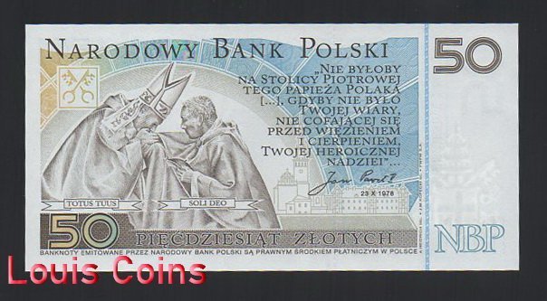 1175-2 B1175-POLAND-2006波蘭紀念紙幣,50 Złotych含冊(T)