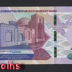1176-1 B1176-UZBEKISTAN-2021烏茲別克紙幣50.000 Som(1044)