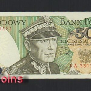 1178-1 B1178-POLAND-1975-1988波蘭紙幣,50 Złotych(70)
