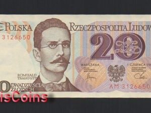 1179-1 B1179-POLAND-1982波蘭紙幣,20 Złotych(B)