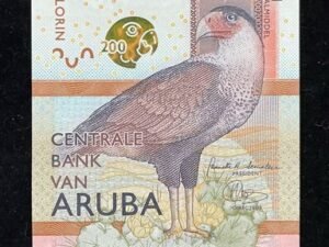 1192-1 B1192-ARUBA-2019阿魯巴鈔票-200 Florin(B)