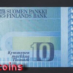B1198-FINLAND-1986芬蘭鈔票-10 Markka(BO)