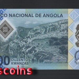 1203-2 B1203-ANGOLA-2020安哥拉塑膠鈔票-200 Kwanzas(1234)