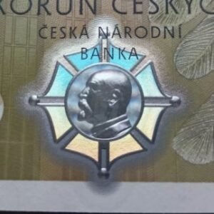 1237-5 B1237-CZECHIA-2022捷克紀念紙幣 大票幅帶册(T)