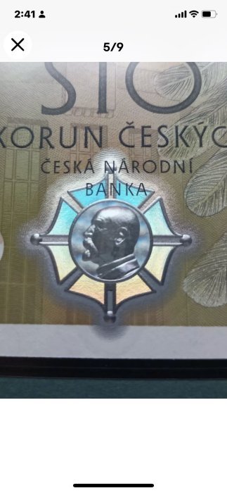 1237-5 B1237-CZECHIA-2022捷克紀念紙幣 大票幅帶册(T)